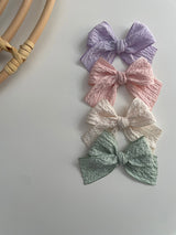 Macaron Short Bow Clips