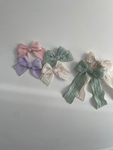 Macaron Short Bow Clips