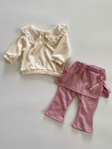 Ribbon Skort Leggings _Pink