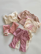 Ribbon Skort Leggings _Pink