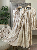 Misty Eyelet Adult Dress _Pink