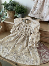 Misty Eyelet Dress _Beige