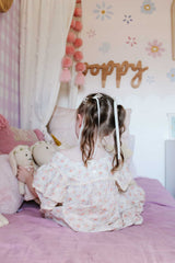 Long tail double bow clip set