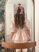 Rosie Wavy Midi Tail Bow Clip