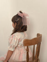 Rosie Wavy Midi Tail Bow Clip