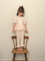 Berry Blouse and Pants Set