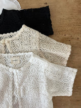 Milk Cream Cardigan _Black