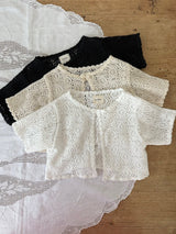 Milk Cream Cardigan _Black