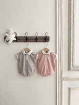 Monbebe Caramel Collar Romper _2 Colours