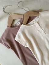 Teddy Terry Romper _2 Colours