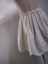 Chacha Eyelet Cotton Apron