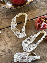 Cream Lace Headband_ 3 Types