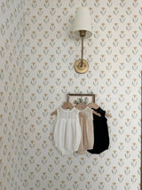 Milk Cream Romper _Black