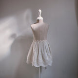 Chacha Eyelet Cotton Apron