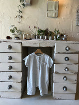 Pocket Cotton Romper_ 2 Colours