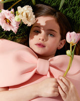 Ariel Bow Dress_Classic Pink