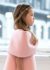 Ariel Bow Dress_Classic Pink