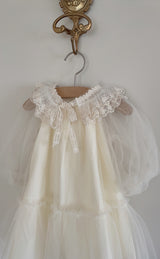 Aisha Pearl Frill Neck Collar