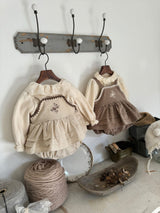 Rose Embroidery Romper _2 Colours