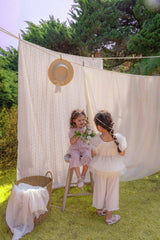 Viola Sha Top& Pants Set_ Cream