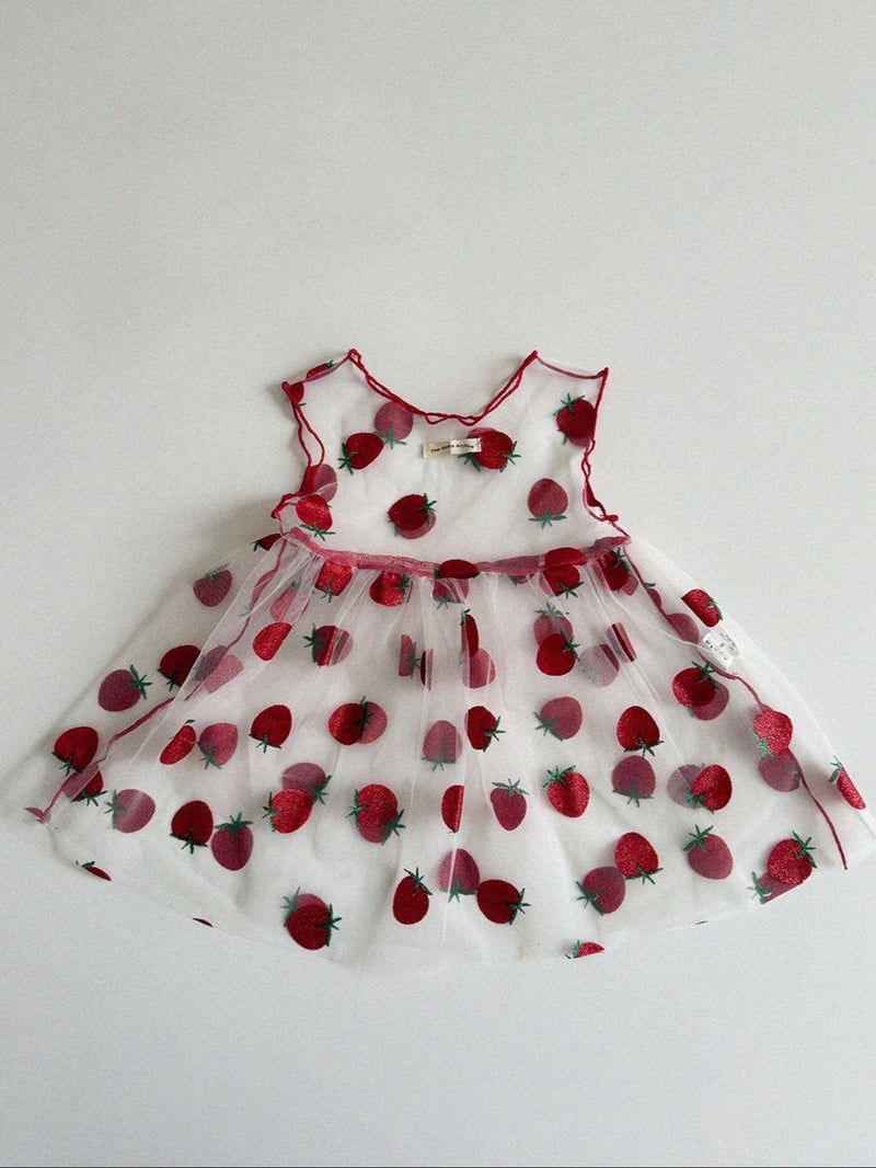 Lace Strawberry Dress