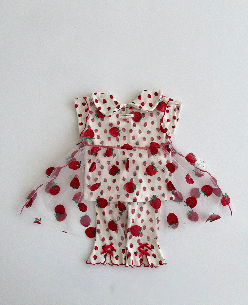 Lace Strawberry Dress