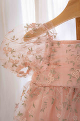 Roselyn Bloom Dress_ Pink