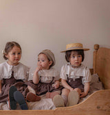 Blair Linen Suspender Skirt Bloomers