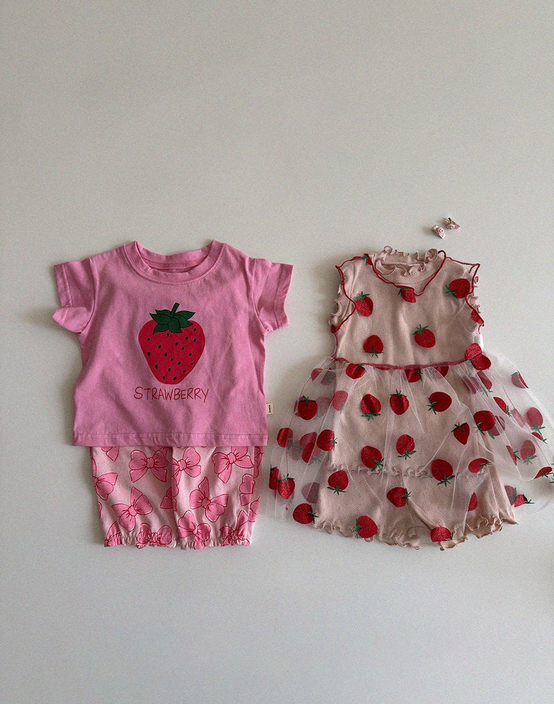 Lace Strawberry Dress