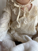 Monbebe Lace Cosy Suits from Newborn size_2Colours