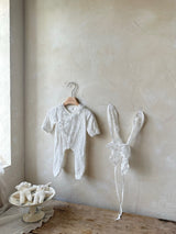 Monbebe Lace Cosy Suits from Newborn size_2Colours