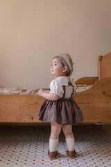 Blair Linen Suspender Skirt Bloomers