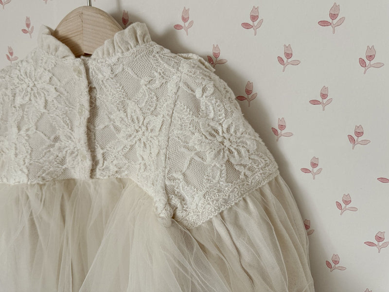 Jella Lace Romper_ Cream