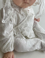 Monbebe Lace Cosy Suits from Newborn size_2Colours