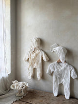Monbebe Lace Cosy Suits from Newborn size_2Colours