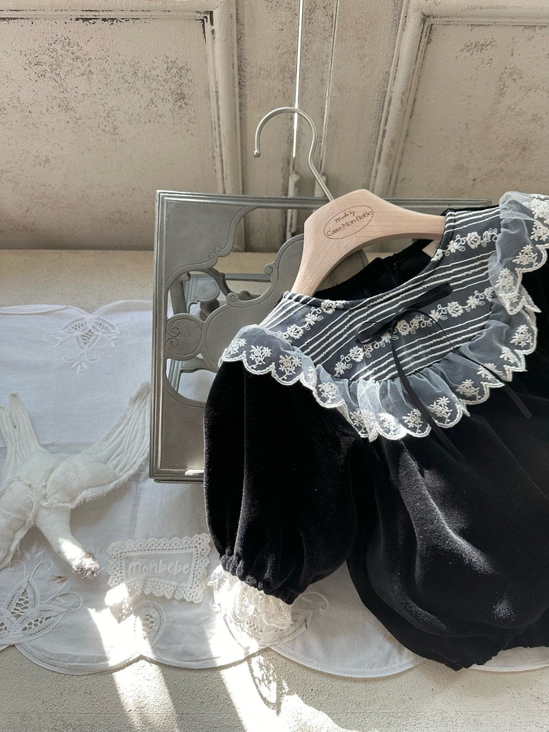 Camilla Velour Romper_ 2 Colours