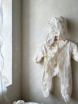 Monbebe Lace Cosy Suits from Newborn size_2Colours