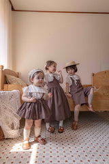 Blair Linen Suspender Dress