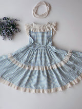 Milo Gingham Lace Dress