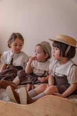 Blair Linen Suspender Skirt Bloomers