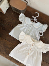 Petal Embroidered Blouse