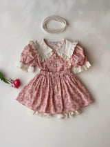 Haro Pink Floral Blouse & Skort Set