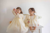 LIly Frill Dress Romper _Cream(Pre-Order)