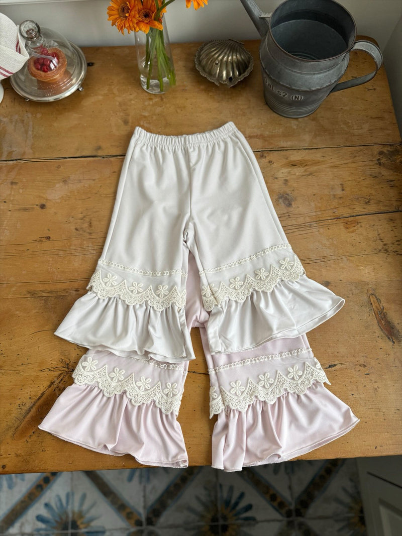 Lace Frill Pants_ 2 Colours(Pre-Order)