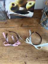 M Ribbon Hairband_ 2 Colours
