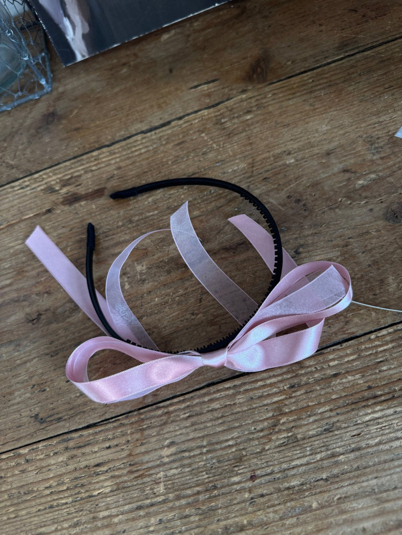 M Ribbon Hairband_ 2 Colours