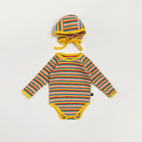 Rainbow Suit and Bonnet Set_ 2 Colours