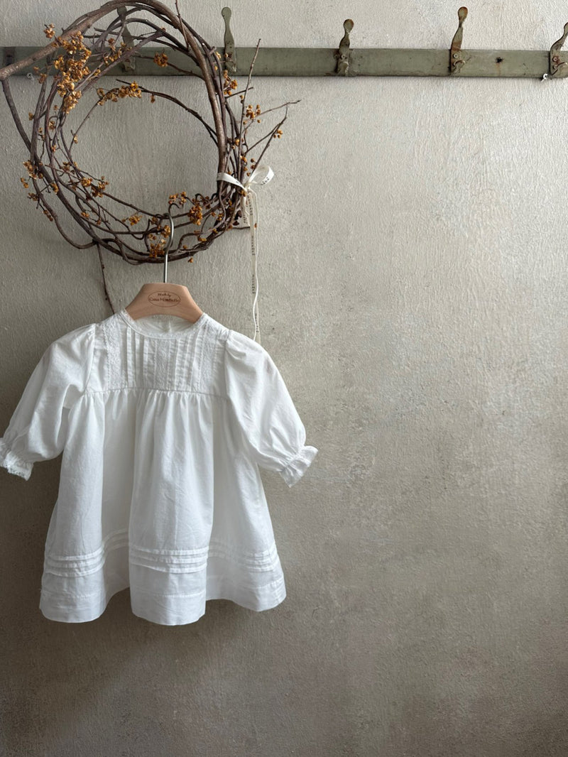 Petite Pintuck Bebe Dress