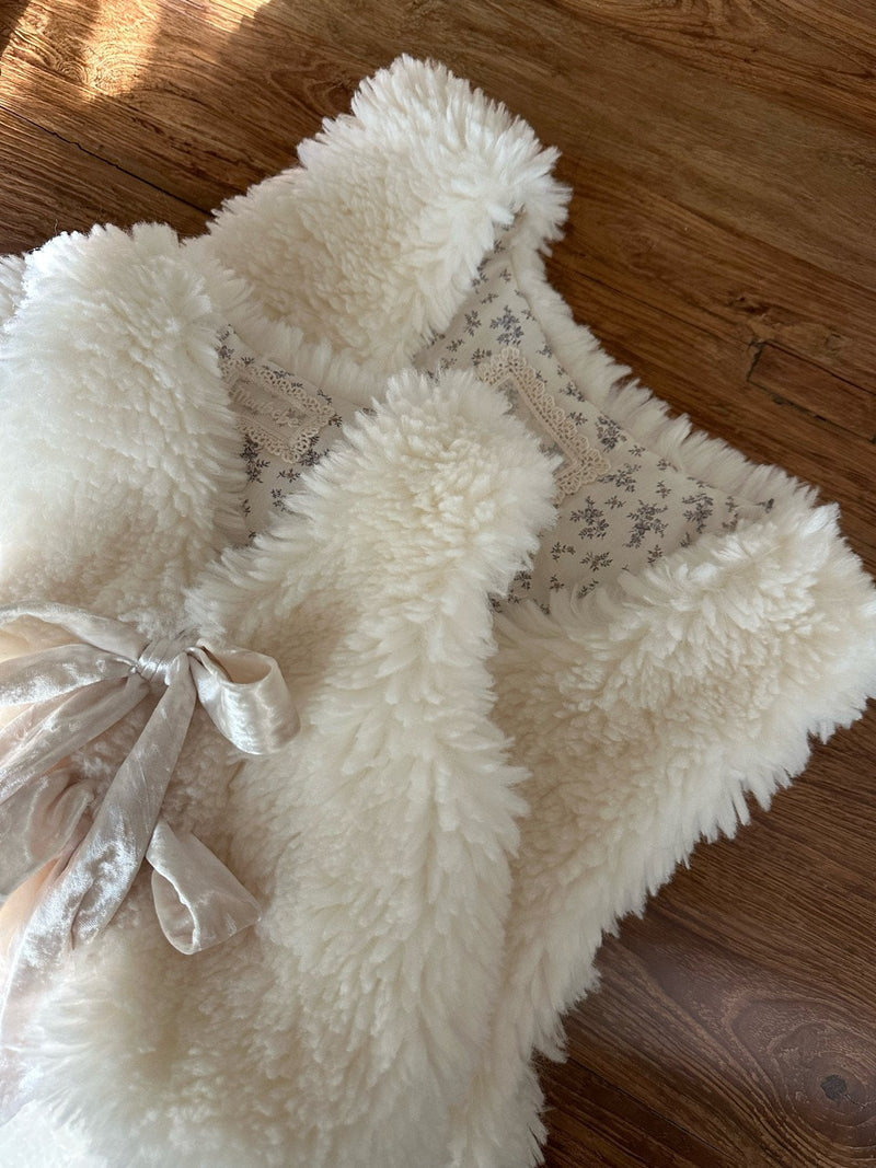 Reversible Eco Fur Adult Vest