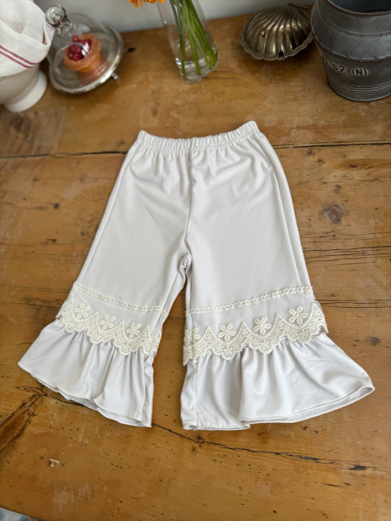 Lace Frill Pants_ 2 Colours(Pre-Order)